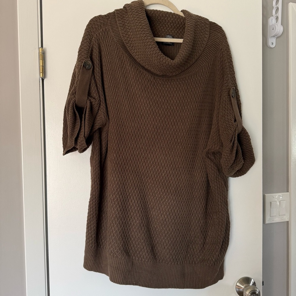 Ann Taylor Cowlneck Sweater, Size XL